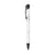 Branded Promotional EBONY RUBBER PEN in White Pen From Concept Incentives.