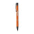 Branded Promotional EBONY RUBBER PEN in Orange Pen From Concept Incentives.