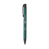 Branded Promotional EBONY RUBBER PEN in Dark Green Pen From Concept Incentives.