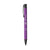 Branded Promotional EBONY RUBBER PEN in Purple Pen From Concept Incentives.