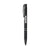 Branded Promotional EBONY RUBBER PEN in Black Pen From Concept Incentives.