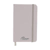Branded Promotional POCKET NOTE BOOK A6 in Silver Note Pad From Concept Incentives.