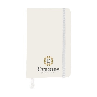 Branded Promotional POCKET NOTE BOOK A6 in White Note Pad From Concept Incentives.