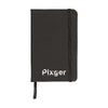 Branded Promotional POCKET NOTE BOOK A6 in Black Note Pad From Concept Incentives.