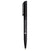 Branded Promotional ESPACE EXTRA TWIST ACTION PLASTIC BALL PEN in Black Pen From Concept Incentives.