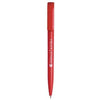 Branded Promotional ESPACE EXTRA TWIST ACTION PLASTIC BALL PEN in Red Pen From Concept Incentives.