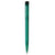 Branded Promotional ESPACE FROST TWIST ACTION PLASTIC BALL PEN in Green Pen From Concept Incentives.