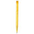 Branded Promotional ESPACE FROST TWIST ACTION PLASTIC BALL PEN in Yellow Pen From Concept Incentives.