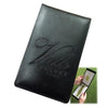 Branded Promotional LEATHER COURSE PLANNER HOLDER Golf Scorecard From Concept Incentives.