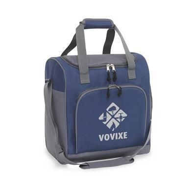 Branded Promotional COOLERBAG in Dark Blue Cool Bag From Concept Incentives.