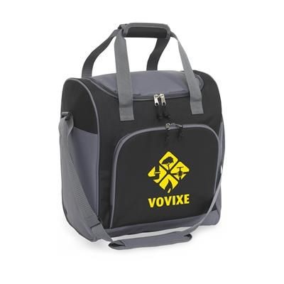 Branded Promotional COOLERBAG in Black Cool Bag From Concept Incentives.