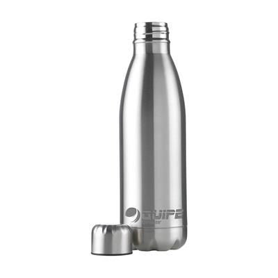 Branded Promotional TOPFLASK 500 ML DRINK BOTTLE in Silver Sports Drink Bottle From Concept Incentives.