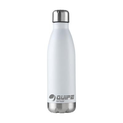 Branded Promotional TOPFLASK 500 ML DRINK BOTTLE in White Sports Drink Bottle From Concept Incentives.