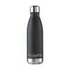 Branded Promotional TOPFLASK 500 ML DRINK BOTTLE in Black Sports Drink Bottle From Concept Incentives.