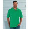 Branded Promotional JERZEES COLOURS CLASSIC COTTON POLO SHIRT Polo Shirt From Concept Incentives.