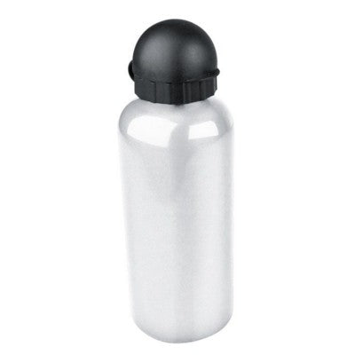 Branded Promotional CHARLOTTE METAL SPORTS DRINK BOTTLE in Silver Sports Drink Bottle From Concept Incentives.