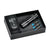 Branded Promotional NINE LIGHT POCKET TORCH in Black Torch From Concept Incentives.