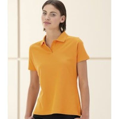 Branded Promotional RUSSELL LADIES ULTIMATE PIQUE POLO SHIRT Polo Shirt From Concept Incentives.