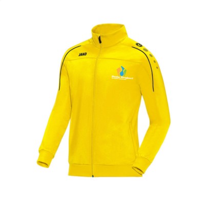 Branded Promotional JAKO¬Æ POLYESTER JACKET CLASSICO CHILDRENS in Yellow Jacket From Concept Incentives.