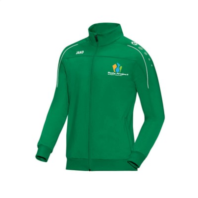 Branded Promotional JAKO¬Æ POLYESTER JACKET CLASSICO CHILDRENS in Green Jacket From Concept Incentives.