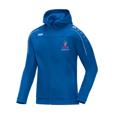 Branded Promotional JAKO¬Æ TRAININGS JACKET CLASSICO CHILDRENS in Cobalt Blue Jacket From Concept Incentives.