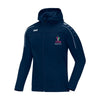 Branded Promotional JAKO¬Æ TRAININGS JACKET CLASSICO CHILDRENS in Navy Jacket From Concept Incentives.