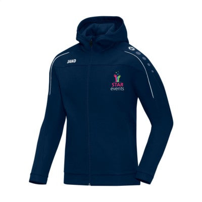 Branded Promotional JAKO¬Æ TRAININGS JACKET CLASSICO CHILDRENS in Navy Jacket From Concept Incentives.