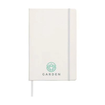 Branded Promotional POCKET NOTE BOOK A5 in White Jotter From Concept Incentives.