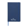 Branded Promotional POCKET NOTE BOOK A5 in Blue Jotter From Concept Incentives.