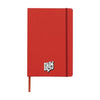 Branded Promotional POCKET NOTE BOOK A5 in Red Jotter From Concept Incentives.