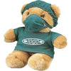 Branded Promotional DOCTOR SOFT TOY TEDDY BEAR in Brown Soft Toy From Concept Incentives.