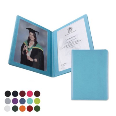 Branded Promotional A4 PRESENTER OR MENU HOLDER in a Choice of Belluno Colours Photo Frame From Concept Incentives.