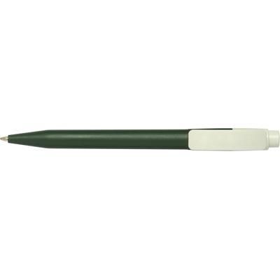 Branded Promotional CITY EXTRA WHITE CLIP RETRACTABLE BALL PEN Pen From Concept Incentives.