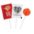 Branded Promotional FLAT LOLLIPOPS with Personalised Foil Lollipop From Concept Incentives.