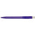 Branded Promotional CITY EXTRA MATT RETRACTABLE PLASTIC BALL PEN in Purple Pen From Concept Incentives.