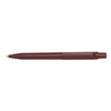 Branded Promotional DOT MATT WHITE PLASTIC PUSH BUTTON BALL PEN Pen From Concept Incentives.