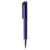 Branded Promotional TAG EXTRA SILVER TWIST ACTION PLASTIC BALL PEN in Solid Purple with Silver Nose Cone Pen From Concept Incentives.