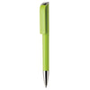 Branded Promotional TAG EXTRA SILVER TWIST ACTION PLASTIC BALL PEN in Solid Pale Green with Silver Nose Cone Pen From Concept Incentives.