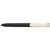 Branded Promotional PURE SOFT BLACK TWIST PLASTIC SOFT FEEL BALL PEN in Beige Pen From Concept Incentives.