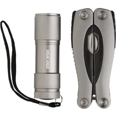 Branded Promotional MAXISTART MULTI TOOL & TORCH GIFT SET Torch From Concept Incentives.