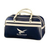 Branded Promotional RETRO SPORTS BAG in Blue & Beige Bag From Concept Incentives.