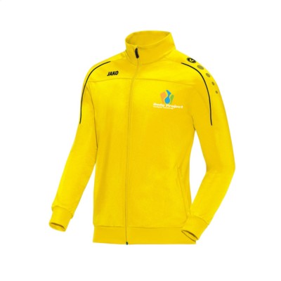 Branded Promotional JAKO¬Æ POLYESTER JACKET CLASSICO MENS in Yellow Jacket From Concept Incentives.