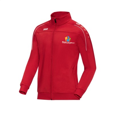 Branded Promotional JAKO¬Æ POLYESTER JACKET CLASSICO MENS in Red Jacket From Concept Incentives.