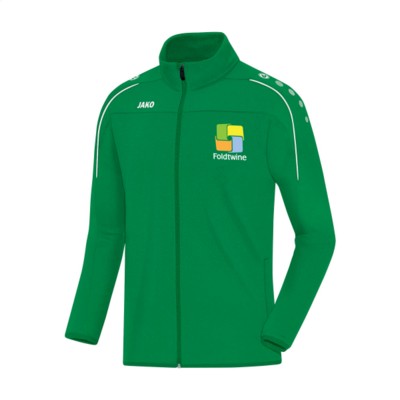 Branded Promotional JAKO¬Æ TRAINING JACKET CLASSICO MENS in Green Jacket From Concept Incentives.