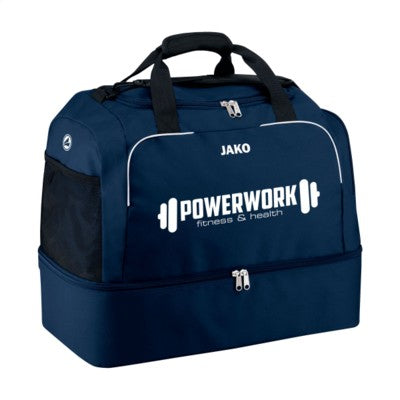 Branded Promotional JAKO¬¨√Ü SPORTSBAG CLASSICO SENIOR in Navy Bag From Concept Incentives.