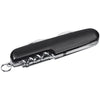 Branded Promotional 7-PIECE POCKET KNIFE in Black Knife From Concept Incentives.