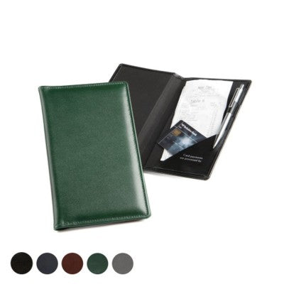 Branded Promotional LEATHER BILL RECEIPT HOLDER Bill Holder Cover From Concept Incentives.