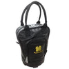 Branded Promotional LEATHERETTE PRACTISE BALL BAG Golf Ball Holder From Concept Incentives.