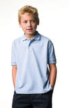 Branded Promotional JERZEES CHILDRENS HARDWEARING PIQUE POLO SHIRT Polo Shirt From Concept Incentives.