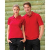 Branded Promotional JERZEES RIPPLE COLLAR & CUFF POLO SHIRT Polo Shirt From Concept Incentives.